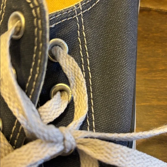 Converse Low Top Sneakers in Dark Blue with White Accents - Picture 2 of 7